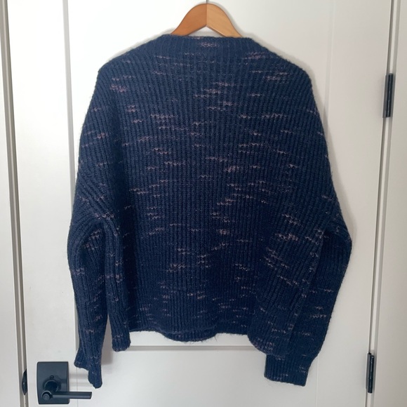 Varley Albion Knit Sweater, Blue, XL - Picture 6 of 11